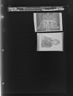 Portrait of three women; Reproduced portrait of a woman (2 negatives), May 10-12, 1966 [Sleeve 28, Folder a, Box 40]